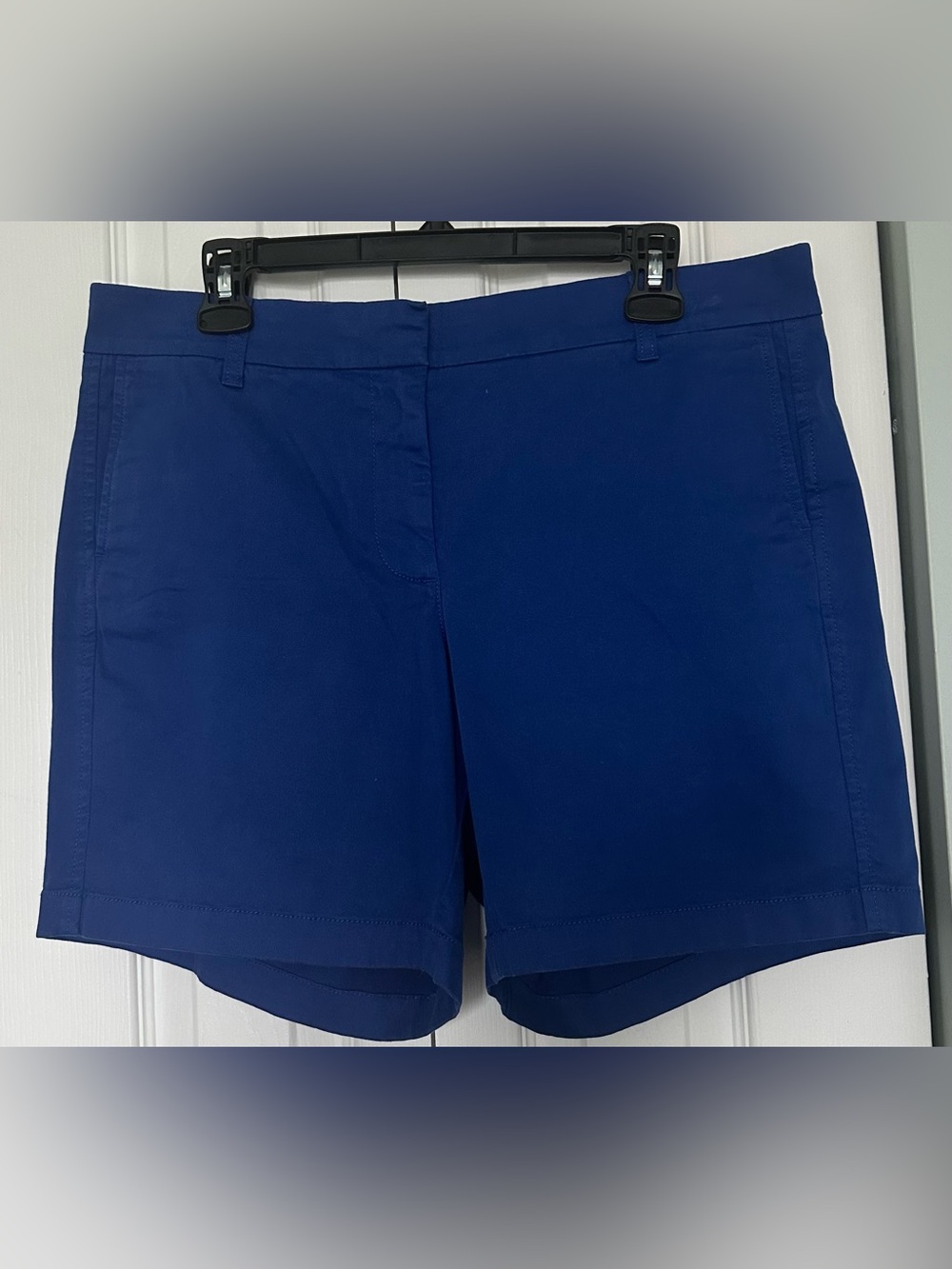 J.Crew Stretch Blue Chino Shorts. Size 12.